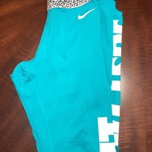 Nike fleece leggings, wore once